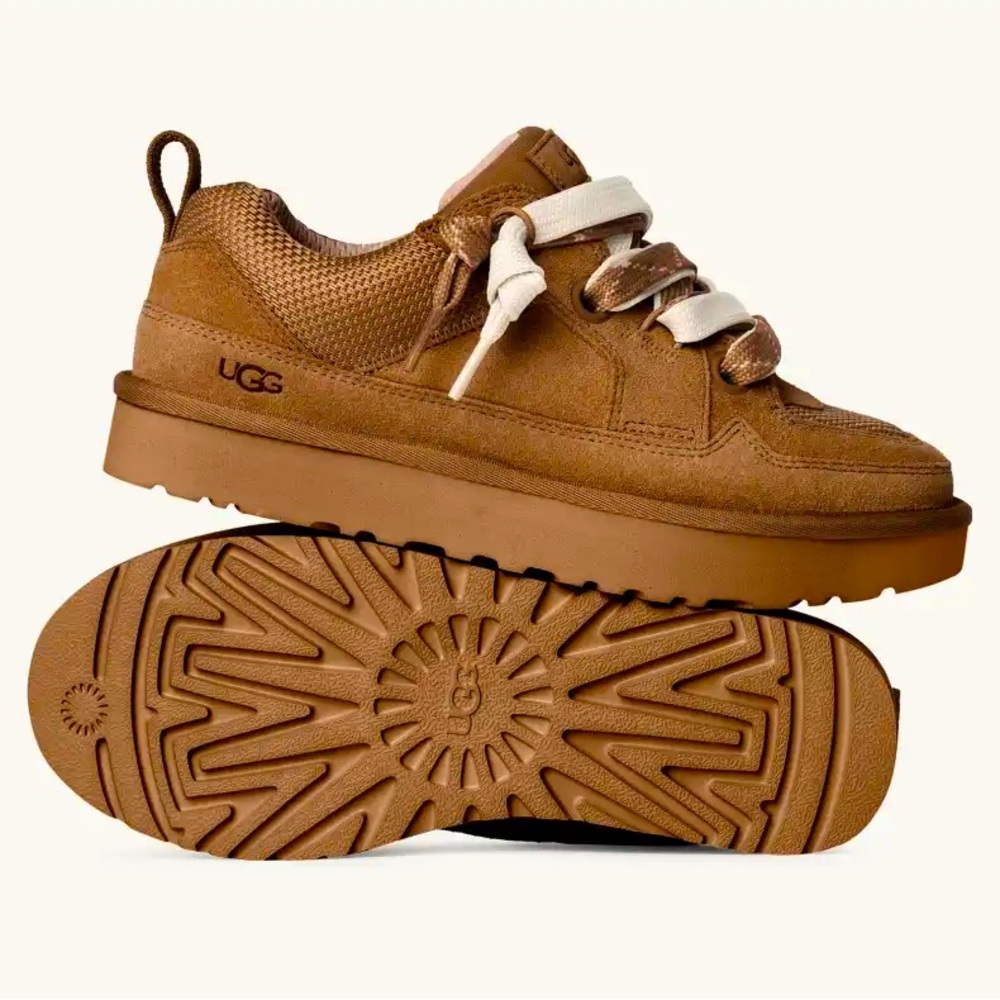 UGG Lo Lowmel Chestnut- Womens size 10